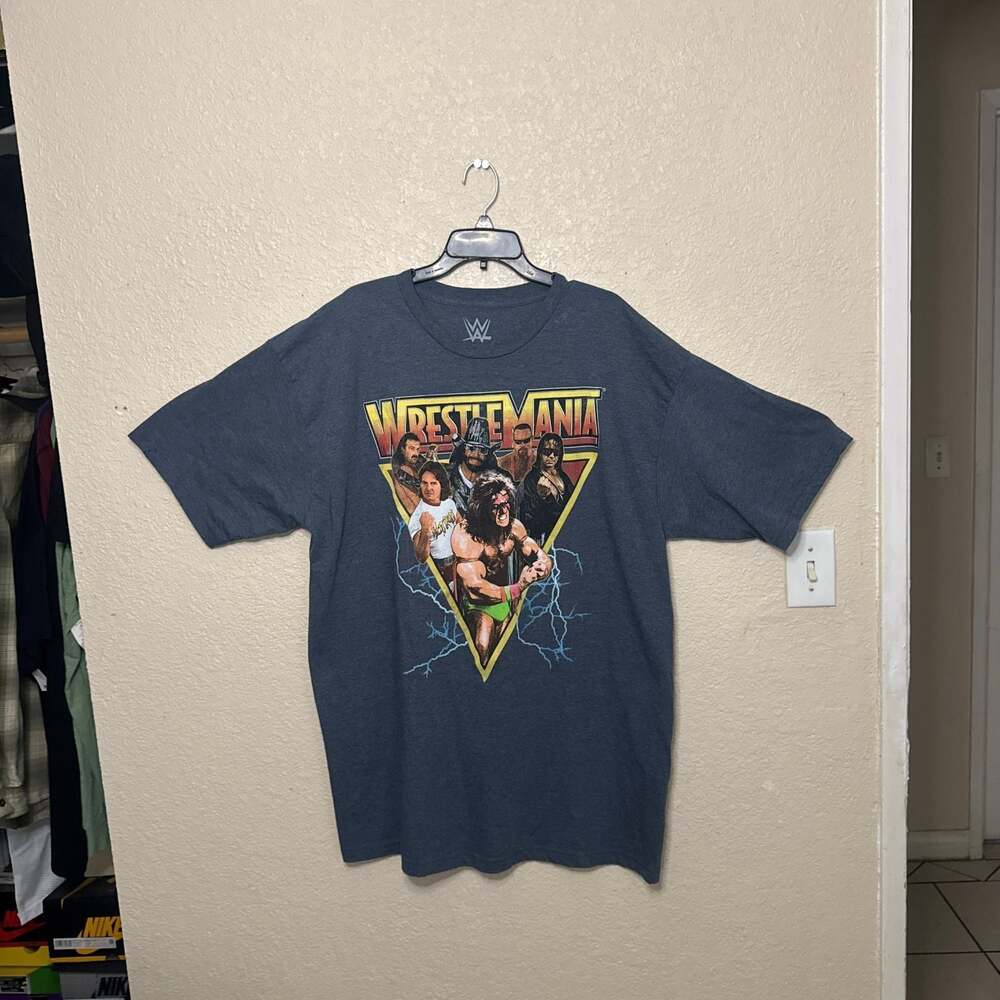 WWE WrestleMania Legends T-Shirt Ultimate Warrior Randy Savage. Size 2XL